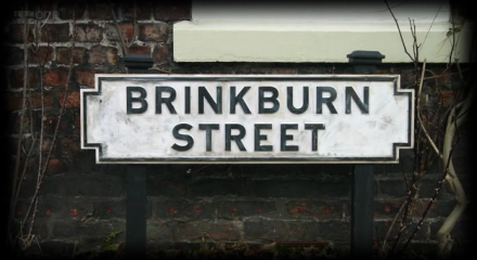 The 32 Brinkburn Street logo: a street sign declaring 'Brinkburn Street'.